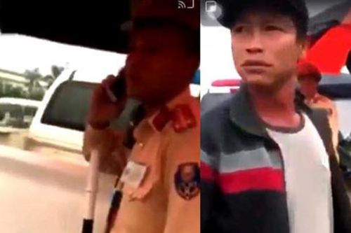 Công an Hưng Yên xác minh clip dân bị kẻ lạ hành hung trước mặt CSGT