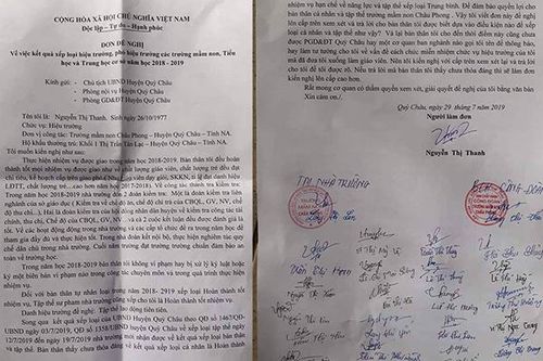 Hiệu trưởng ở Nghệ An tử vong từng 2 lần gửi đơn thư