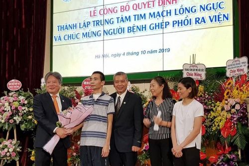 Bệnh nhân thứ 2 ghép phổi xuất viện trong niềm vui vỡ òa