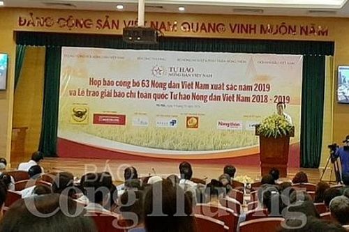 Công bố 63 nông dân Việt Nam xuất sắc 2019