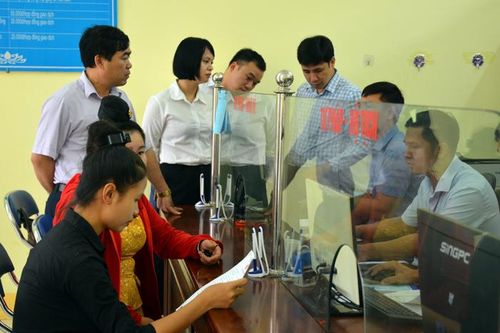 Đoàn kiểm tra Ban Chỉ đạo công tác CCHC của Chính phủ làm việc tại huyện Điện Biên