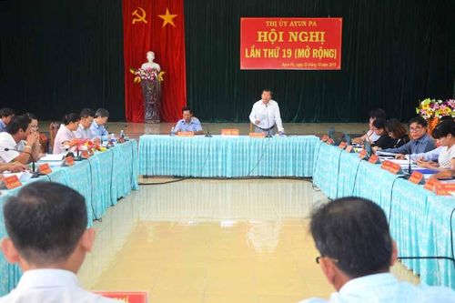 Ayun Pa: Phấn đấu về đích nông thôn mới trong năm 2019