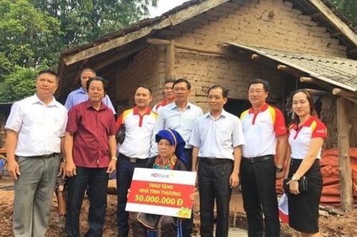 HDBank hỗ trợ xây nhà cho hộ nghèo miền núi Quảng Ninh