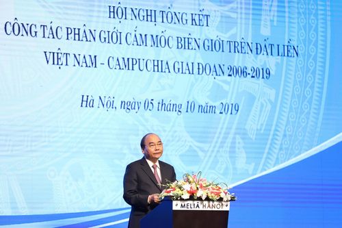 Toàn cảnh Hội nghị tổng kết công tác phân giới, cắm mốc biên giới đất liền Việt Nam - Campuchia