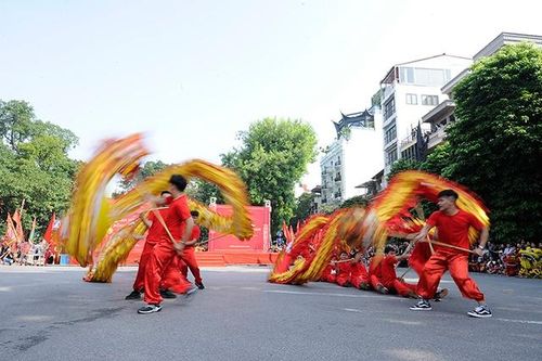Liên hoan Múa rồng Hà Nội năm 2019