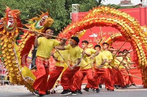 Liên hoan múa Rồng truyền thống Hà Nội 2019