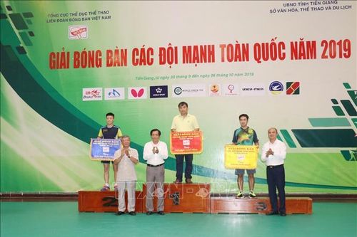 TP. Hồ Chí Minh dẫn đầu Giải bóng bàn các đội mạnh toàn quốc 2019