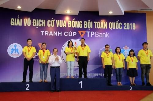 TP. Hồ Chí Minh thắng lớn tại Giải vô địch cờ vua đồng đội toàn quốc 2019