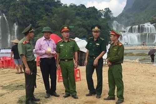 Bảo đảm ANTT Lễ hội thác Bản Giốc - Cao Bằng