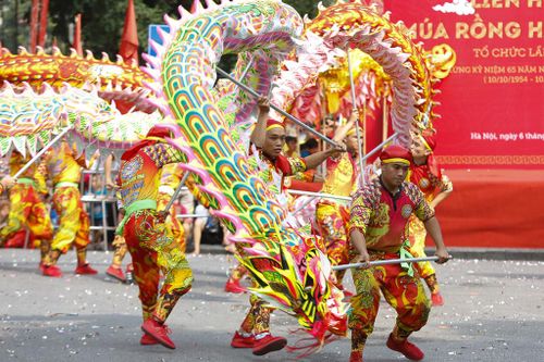 Liên hoan múa Rồng Hà Nội 2019