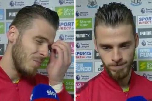 Xót xa với cảnh De Gea suýt khóc khi nói về tình cảnh hiện tại của MU