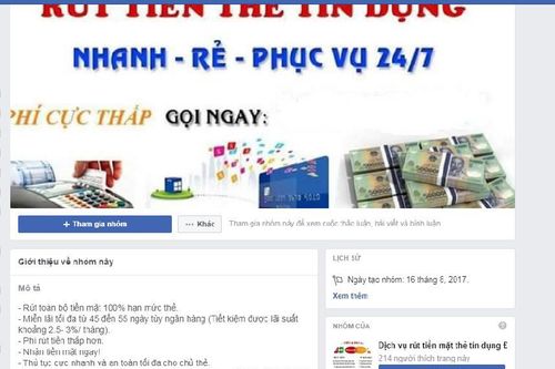 Tràn lan dịch vụ rút tiền mặt từ thẻ tín dụng dù chưa được pháp luật cho phép