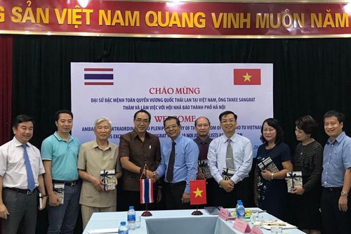 Hội Nhà báo thành phố Hà Nội góp phần thúc đẩy quan hệ hợp tác Việt Nam – Thái Lan