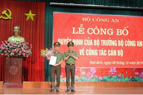 Giám đốc Công an tỉnh Thái Bình được điều động làm phó cục trưởng