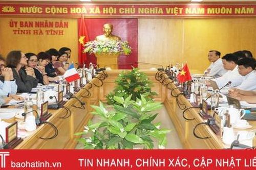 AFD luôn đồng hành triển khai dự án cải thiện cơ sở hạ tầng đô thị tại Hà Tĩnh