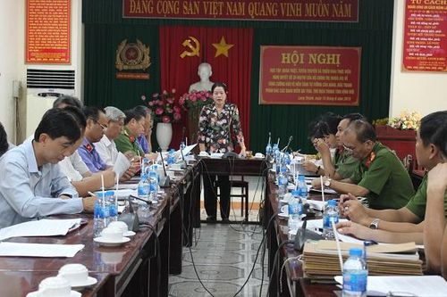 Công tác thi hành án treo và cải tạo không giam giữ còn gặp nhiều khó khăn