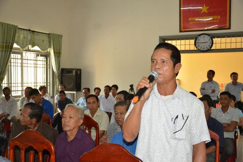 Đoàn đại biểu Quốc hội tỉnh Quảng Trị tiếp nhận các kiến nghị của cử tri trước kì họp thứ 8, Quốc hội khóa XIV
