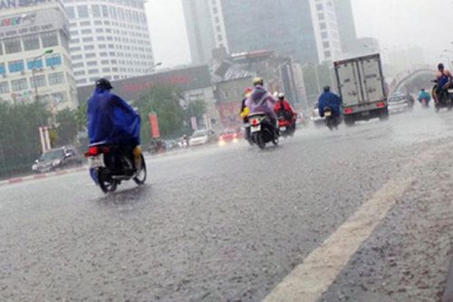 Bắc Bộ mưa diện rộng, Hà Nội đề phòng có gió giật mạnh
