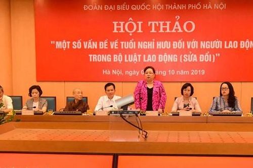 Hà Nội lấy ý kiến về tăng tuổi nghỉ hưu