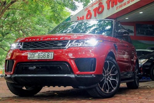 Cận cảnh Range Rover Sport 2018 chạy 2.000 km bán 6,1 tỷ đồng ở Hà Nội