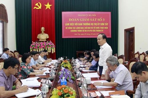 Sơn Tây cần chú trọng đối thoại với Nhân dân, góp phần ổn định địa bàn