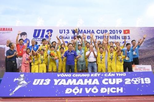 Hành trình U13 Yamaha Cup 2019 khép lại với thành công rực rỡ tại Cần Thơ