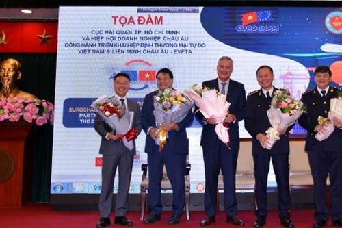 TP.HCM: Cục hải quan cùng cộng đồng DN châu Âu triển khai Hiệp định EVFTA