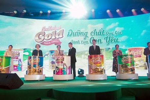 Traphaco chính thức phân phối dòng sữa New Zealand Gold tại Việt Nam