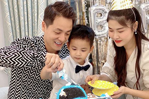 Đăng Khôi, Thủy Anh tổ chức sinh nhật cho con trai trong biệt thự mới