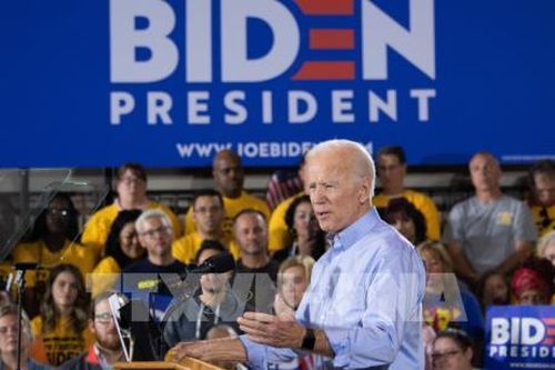 Cựu Phó Tổng thống Mỹ Joe Biden tiếp tục dẫn đầu thăm dò dư luận của đảng Dân chủ