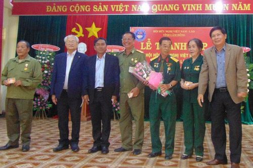 Thành lập Chi hội Hội Hữu nghị Việt Nam - Lào huyện Bảo Lâm