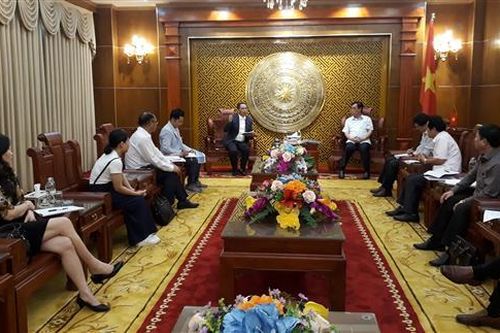 Chủ tịch UBND tỉnh Quảng Trị Nguyễn Đức Chính làm việc với Công ty Poong in, Hàn Quốc