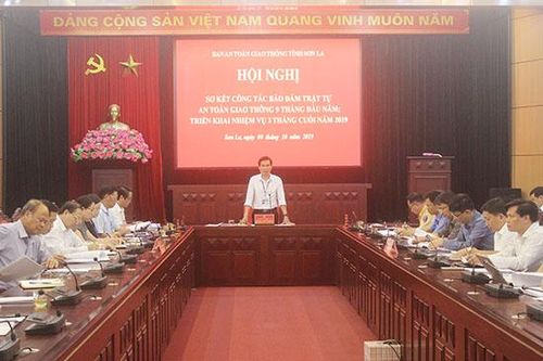 Hội nghị sơ kết công tác bảo đảm trật tự an toàn giao thông 9 tháng