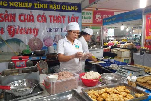 100 gian hàng tham gia hội chợ các sản phẩm thủy sản tại Hà Nội năm 2019