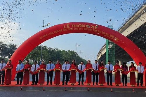 Thông xe công trình mở rộng đường vành đai 3 dưới thấp, đoạn Mai Dịch – cầu Thăng Long