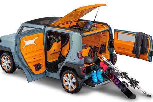 SUV Nhật siêu thực dụng với thiết kế như viên gạch