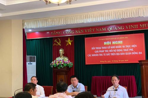 Quận Đống Đa đối thoại, tháo gỡ, đôn đốc các doanh nghiệp nợ thuế