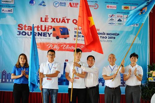 Xuất quân 'Hành trình thanh niên khởi nghiệp đổi mới sáng tạo'