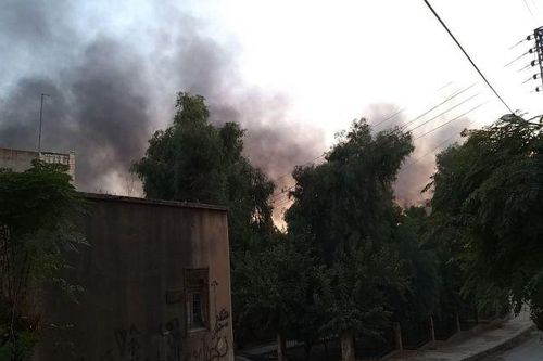 Thổ Nhĩ Kỳ không kích căn cứ người Kurd, thị trấn Syria tan hoang