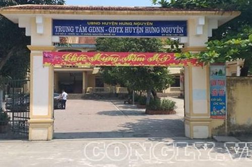 Kết luận những sai phạm của Phó GĐ Trung tâm GDDN-GDTX huyện Hưng Nguyên
