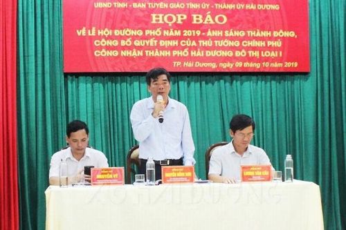 Thành phố Hải Dương đạt tiêu chí đô thị loại I