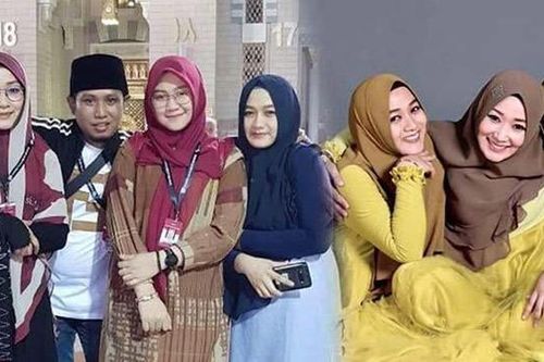 Nghị sĩ Indonesia khoe 3 người vợ đẹp như hoa hậu