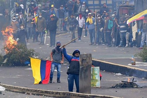 Ecuador: Hàng nghìn người tham gia tổng đình công phản đối chính phủ