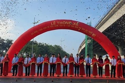 Hà Nội thông xe đường vành đai 3 dưới thấp đoạn Mai Dịch - Cầu Thăng Long