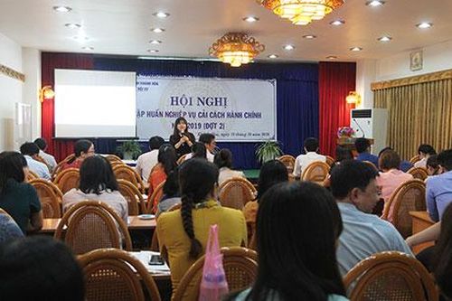 Tập huấn nghiệp vụ cải cách hành chính