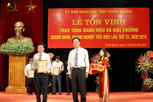 Tuyên Quang: Tôn vinh doanh nhân, doanh nghiệp tiêu biểu lần thứ III
