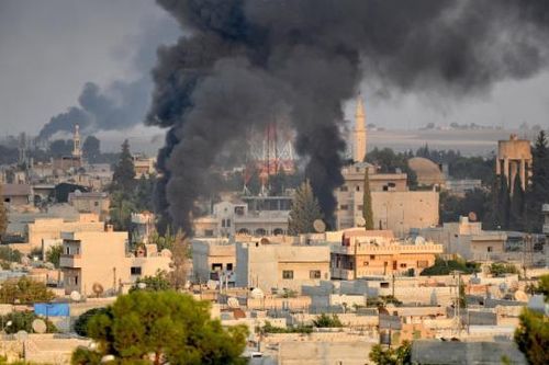 Những hình ảnh đầu tiên về chiến dịch 'Mùa xuân Hòa bình' của Thổ Nhĩ Kỳ tại Syria