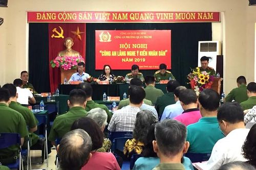 Cảnh sát khu vực là cánh tay nối dài gữa người dân với lực lượng Công an