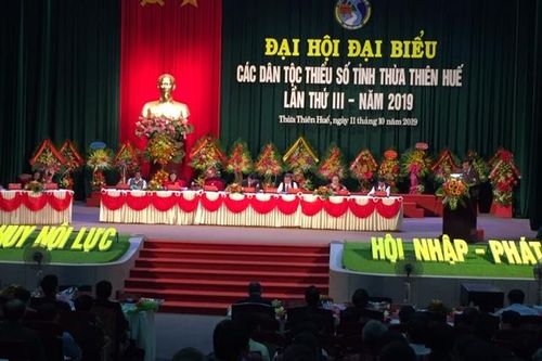 Đại hội đại biểu các dân tộc thiểu số Thừa Thiên - Huế lần thứ III năm 2019