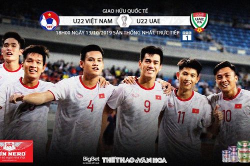 Soi kèo bóng đá: U22 Việt Nam đấu với U22 UAE. Trực tiếp VTC1, VTC3, VTV6